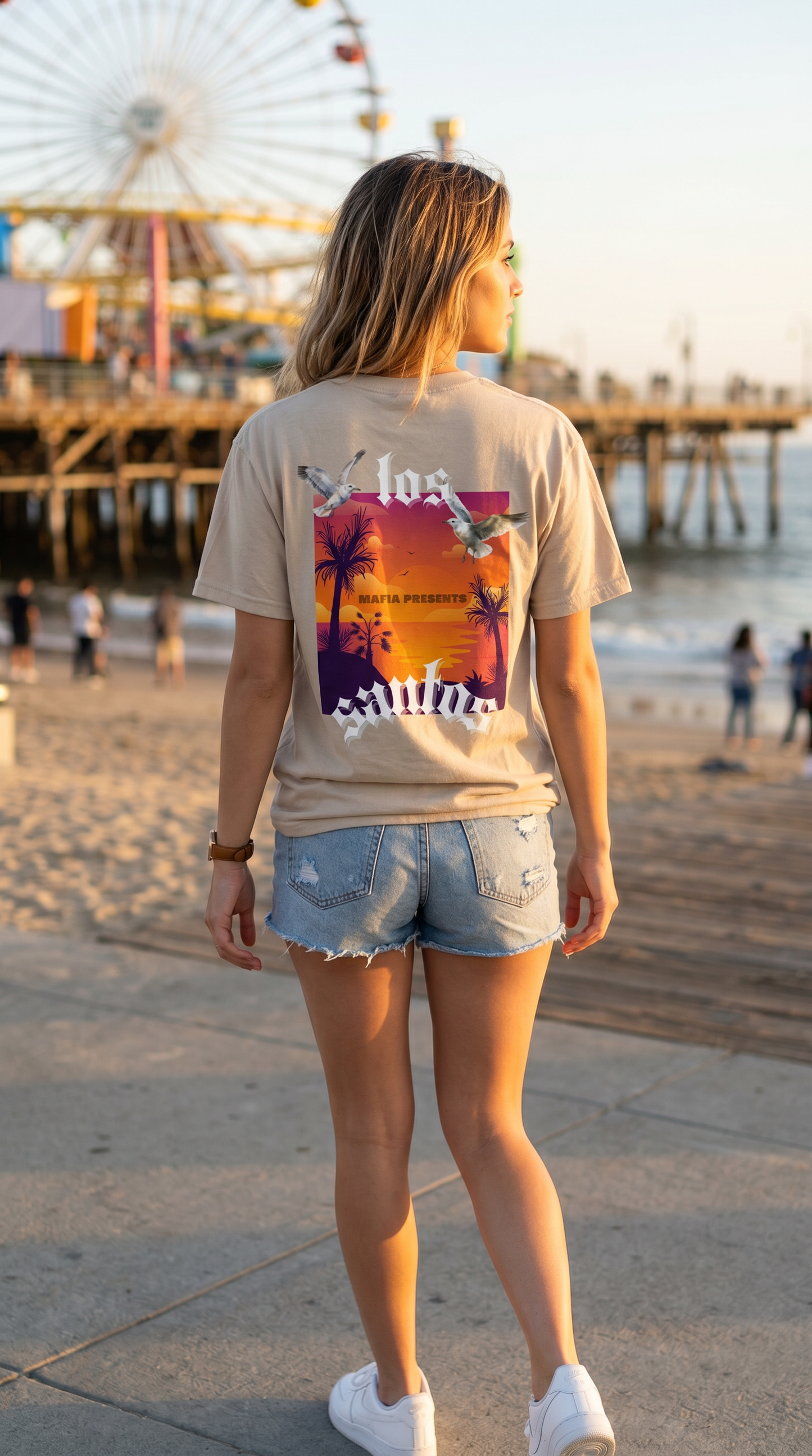 T-shirt Los Santos Sunset Edition